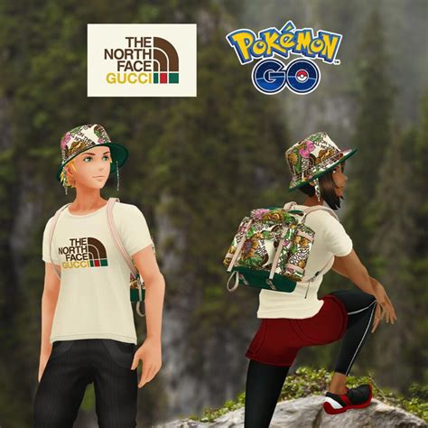 gucci northface pokemon|gucci north face shirts.